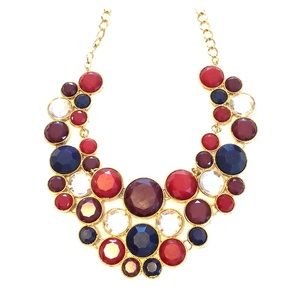 Gem Bib Necklace